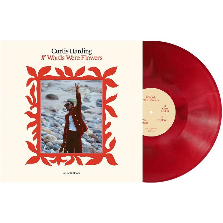CURTIS HARDING - If Words Were Flowers (Strawberry Shortcake Splash Coloured Vinyl)