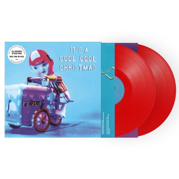 VARIOUS ARTISTS - It's A Cool Cool Christmas (Clear Red Vinyl)