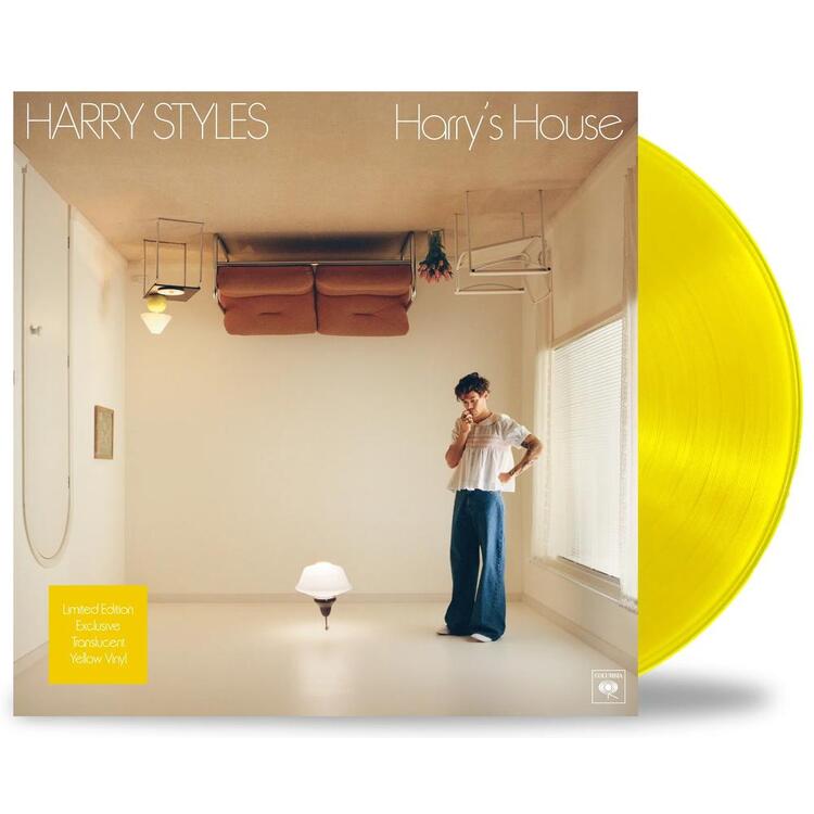 HARRY STYLES - Harry's House (Limited Transparent Yellow Coloured Vinyl)