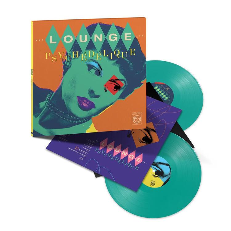 VARIOUS ARTISTS - Lounge Psychedelique: The Best Of Lounge & Exotica 1954-2022 (Limited Mint Green Coloured Vinyl)