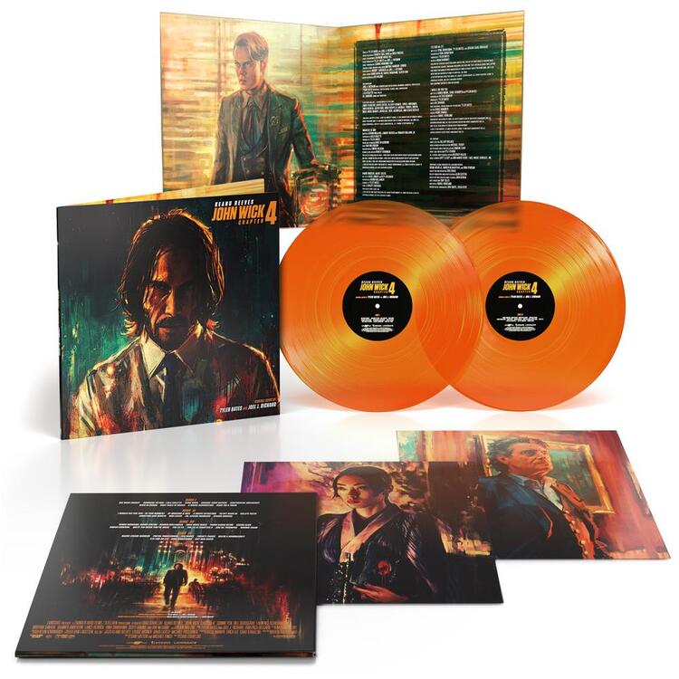 SOUNDTRACK - John Wick Chapter 4: Music From The Motion Picture (Limited Transparent Orange Coloured Vinyl)