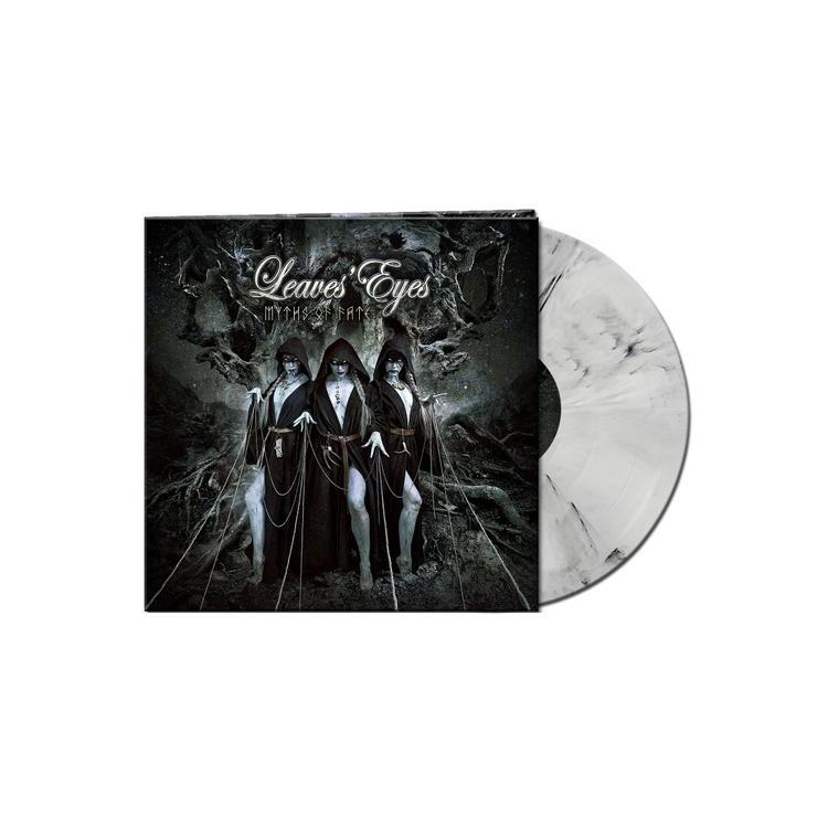 LEAVES EYES - Myths Of Fate (White/black Marbled Vinyl)