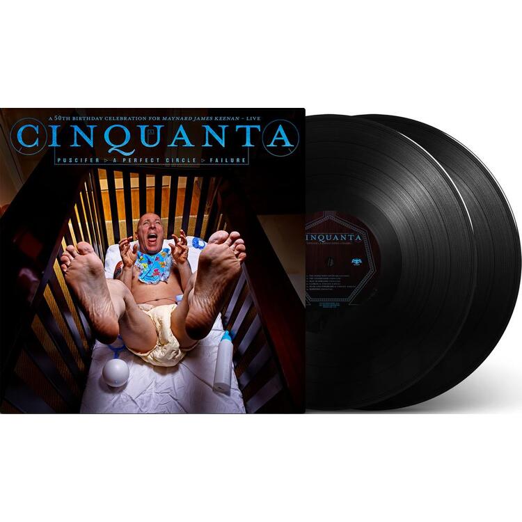 PUSCIFER / A PERFECT CIRCLE / FAILURE (MAYNARD JAMES KEENAN) - Cinquanta Live (Black Vinyl)