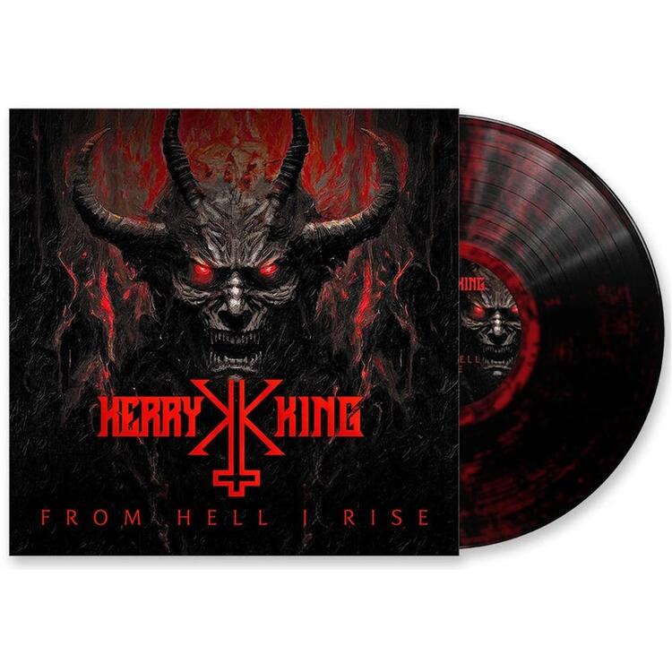 KERRY KING - From Hell I Rise (Black, Dark Red Marble Vinyl)