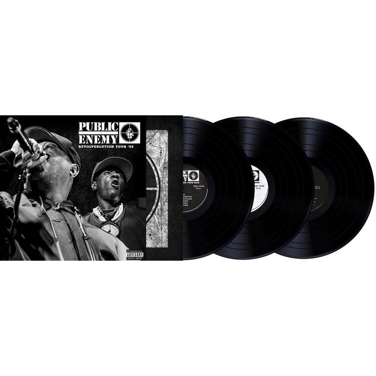 PUBLIC ENEMY - Revolverlution Tour 2003 (Limited Triple Black Vinyl)