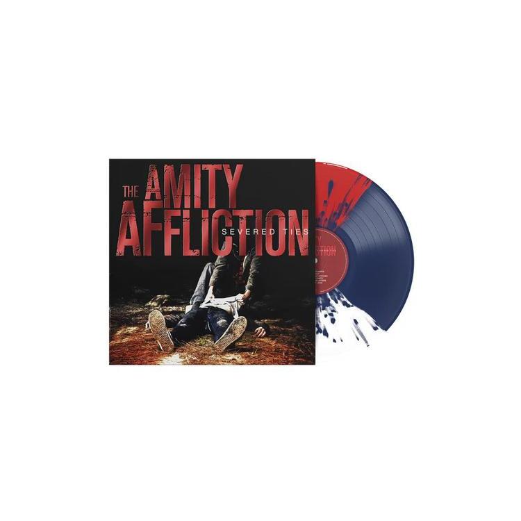 THE AMITY AFFLICTION - Severed Ties (Red, White And Blue Quad With Splatter Vinyl)