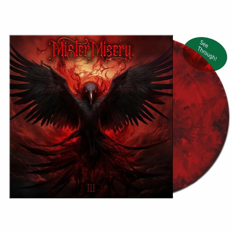 MISTER MISERY - Mister Misery (Red/black Marbled Vinyl)