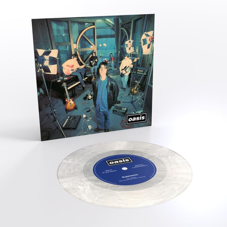 OASIS - Supersonic (Numbered Pearl Coloured Vinyl)