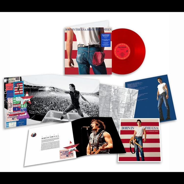 BRUCE SPRINGSTEEN - Born In The Usa (40th Anniversary Red Vinyl Edition)