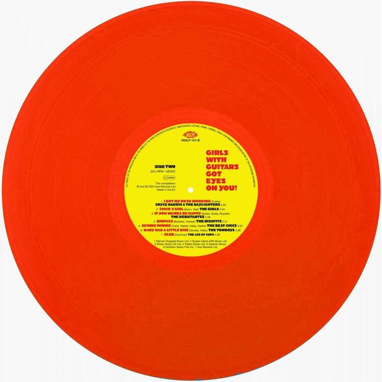 VARIOUS ARTISTS - Girls With Guitars Got Eyes On You (Orange Vinyl)