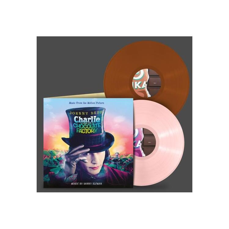 SOUNDTRACK - Charlie & The Chocolate Factory: Music From The Motion Picture (Limited Pink & Brown Coloured Vinyl)