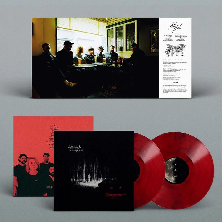 LOS CAMPESINOS - All Hell (Limited 'blood Moon' Red Coloured Vinyl)