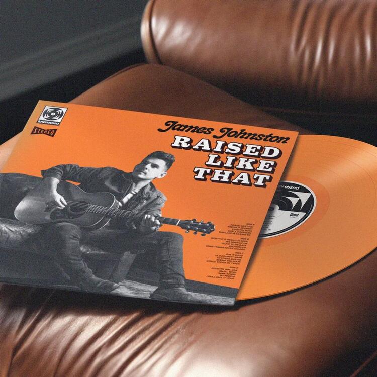 JAMES JOHNSTON - Raised Like That (Limited Orange Coloured Vinyl) - Rsd 2024