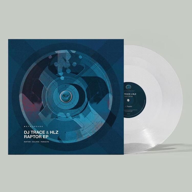 DJ TRACE & HLZ - Raptor Ep (Clear Vinyl)