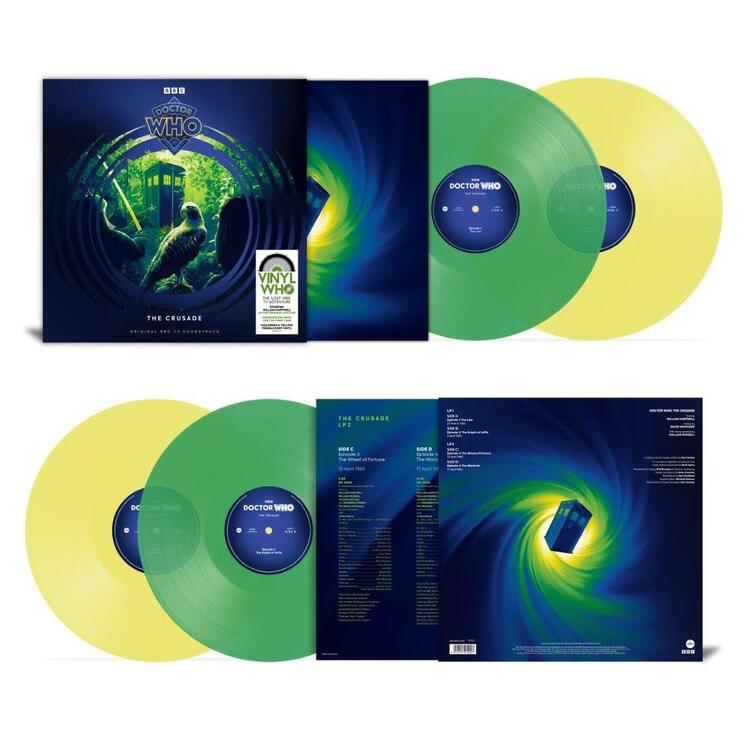 DOCTOR WHO - Crusade, The (Narrated Soundtrack - Translucent Green/yellow Vinyl)