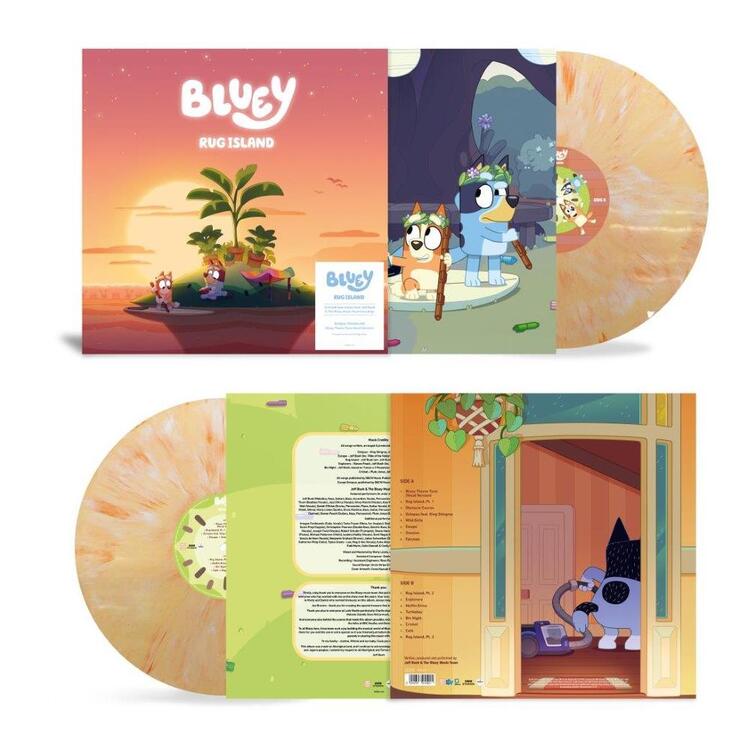 BLUEY - Rug Island (140g Sunset Orange Vinyl)