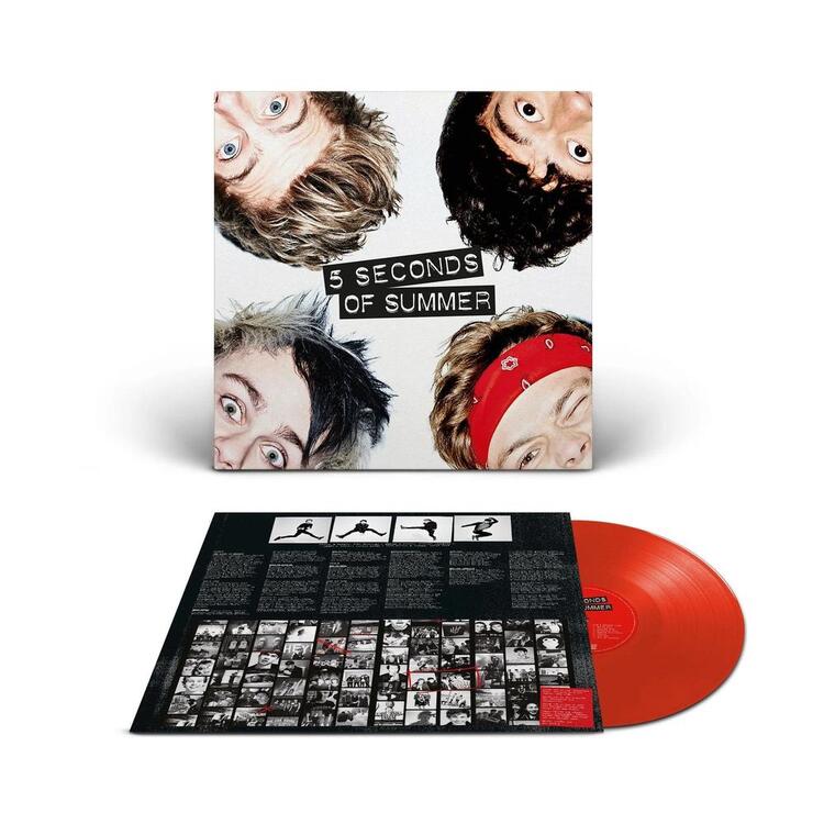 5 SECONDS OF SUMMER - 5 Seconds Of Summer: 10th Anniversary Edition (Limited Red Coloured Vinyl)