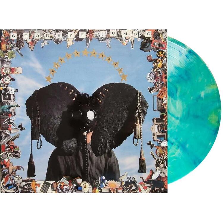 WORLD PARTY - Goodbye Jumbo (Algae Green Marble Coloured Vinyl) - National Album Day 2024