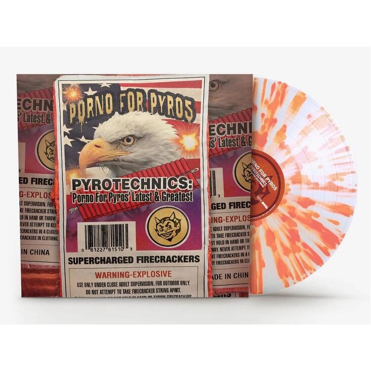 PORNO FOR PYROS - Pyrotechnics: Porno For Pyros' Latest & Greatest (Limited Clear With Orange Splatter Vinyl)