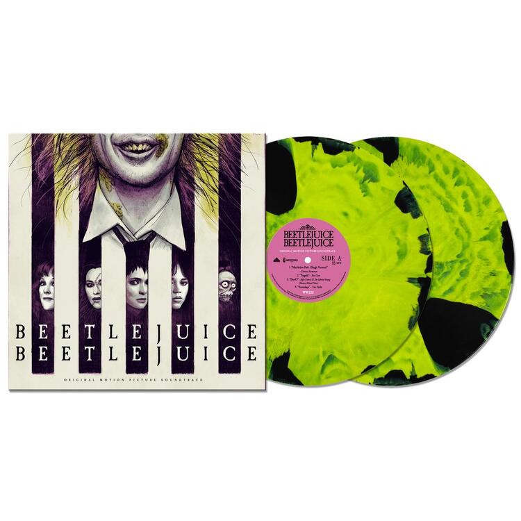 SOUNDTRACK - Beetlejuice Beetlejuice: Original Motion Picture Soundtrack (Australian Exclusive Neon Green & Black Coloured Vinyl)