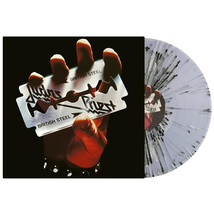 JUDAS PRIEST - British Steel (Limited Black & White Splatter Coloured Vinyl) - Nad24