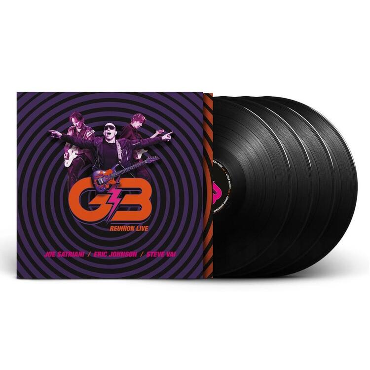 G3 - Reunion Live (4lp's + 2cd's + 64 Page + Hardbound Coffee Table Book In Deluxe Slipcase)