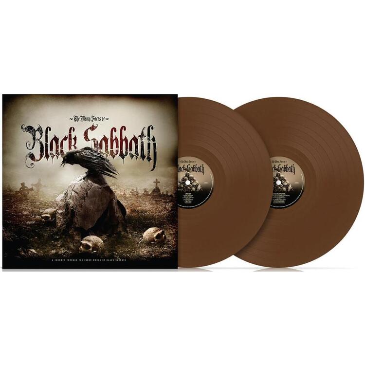 VARIOUS ARTISTS - Many Faces Of Black Sabbath (Solid Brown Vinyl)