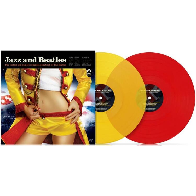 VARIOUS ARTISTS - Jazz And Beatles (Transparent Yellow / Red Vinyl)