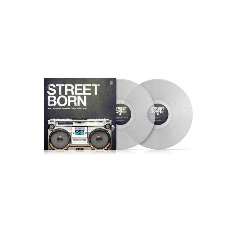 VARIOUS ARTISTS - Street Born: The Ultimate & Essential Guide To Hip-hop (Transparent Vinyl)