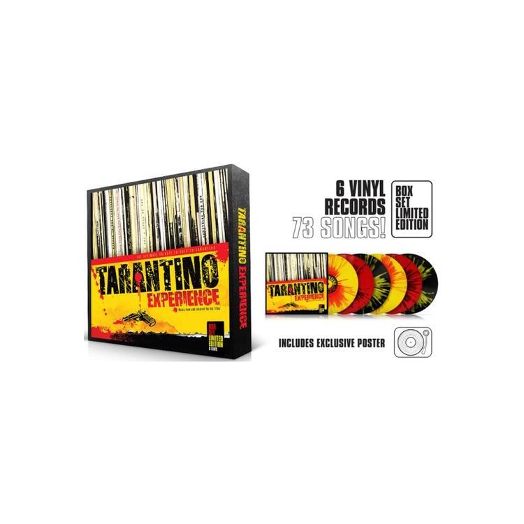 VARIOUS ARTISTS - Tarantino Experience Box Set (Yellow / Red / Black Splatter Vinyl)