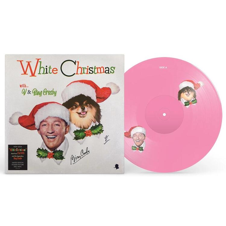 V (OF BTS) X BING CROSBY - White Christmas (Limited Hot Pink Picture Disc)