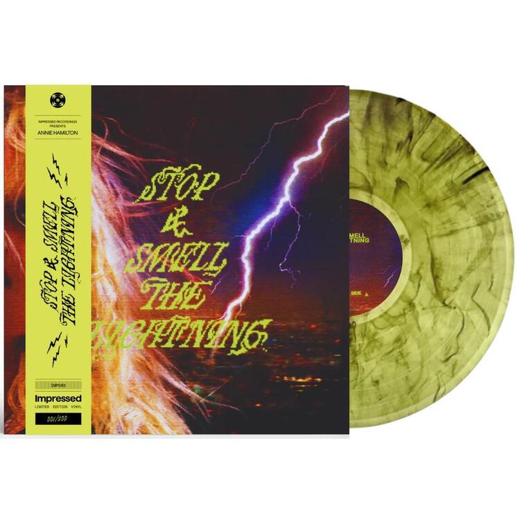 ANNIE HAMILTON - Stop & Smell The Lightning (Limited & Numbered Lime Green & Black Marble Coloured Vinyl)