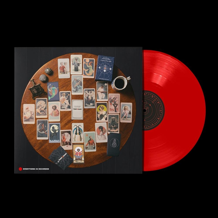 EVERYTHING IS RECORDED - Temporary (Indie Red Vinyl)