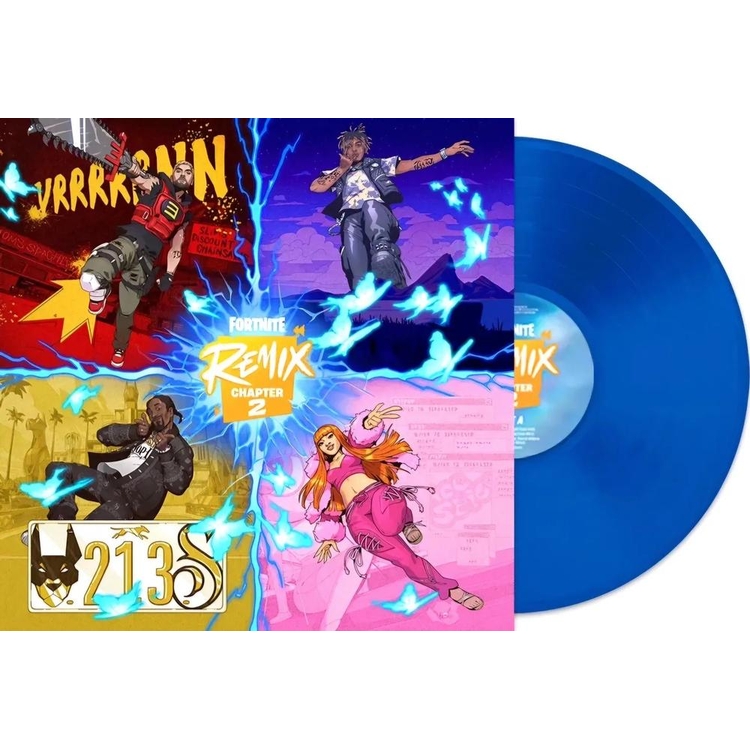 VARIOUS ARTISTS - Fortnite Remix Chapter 2 (Limited Light Blue Coloured Vinyl)