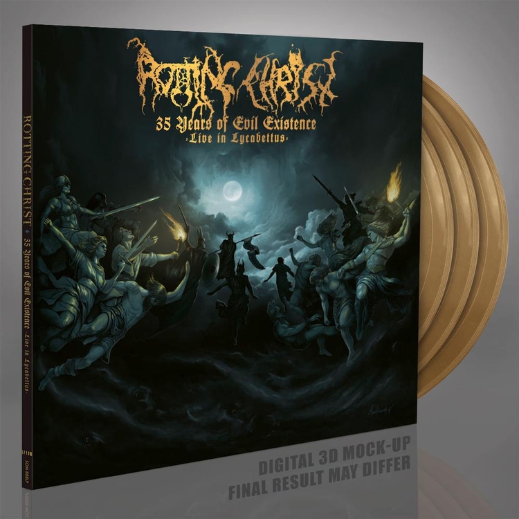 ROTTING CHRIST - 35 Years Of Evil Existence - Live In Lycabettus (Gold Vinyl)