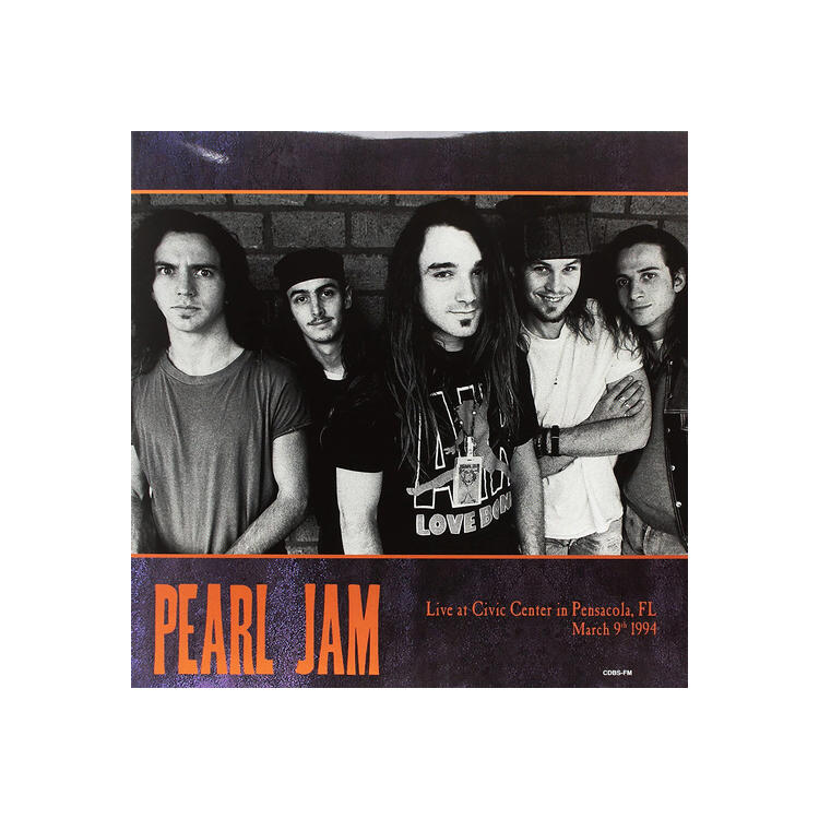 PEARL JAM - Live At Civic Center In Pensacola Fl March 9th 1994 (Yellow Vinyl)