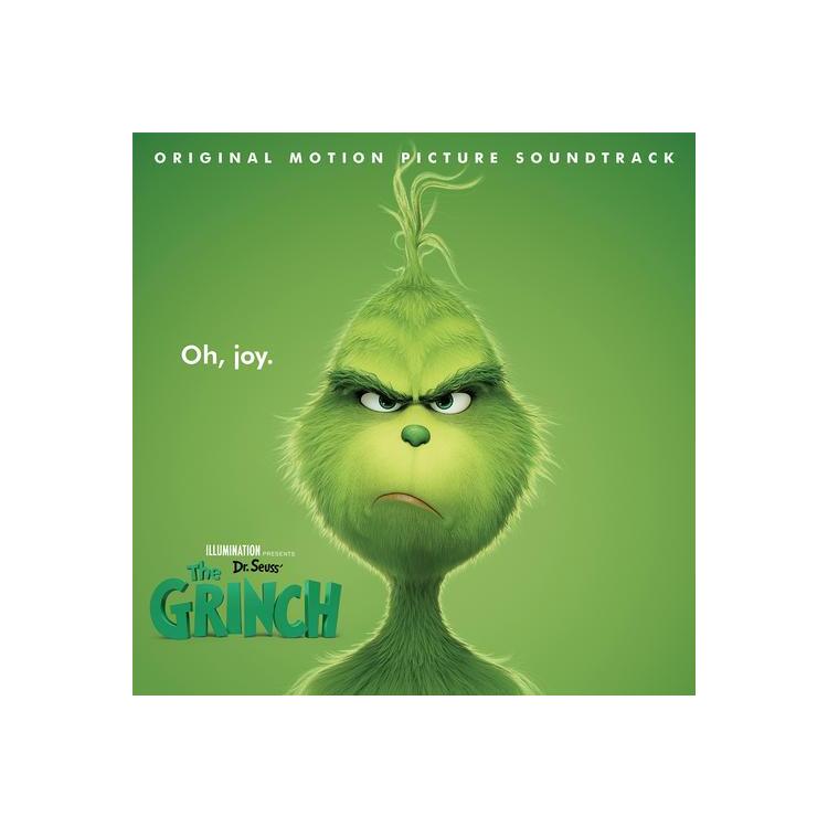 SOUNDTRACK - Dr. Seuss' The Grinch: Original Motion Picture Soundtrack (Limited Red & White 'santy Suit' Swirl Coloured Vinyl)