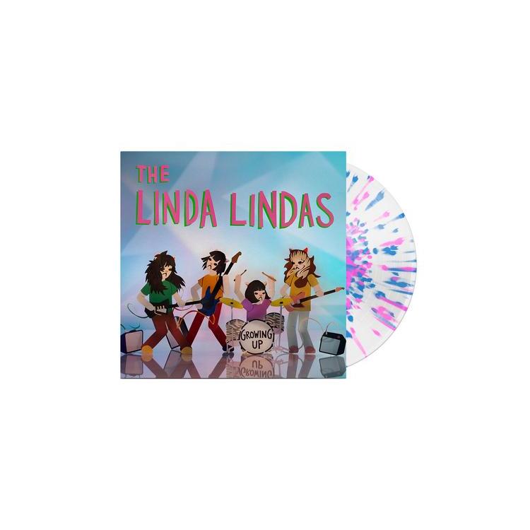 THE LINDA LINDAS - Growing Up (Clear With Blue-pink Splatter)