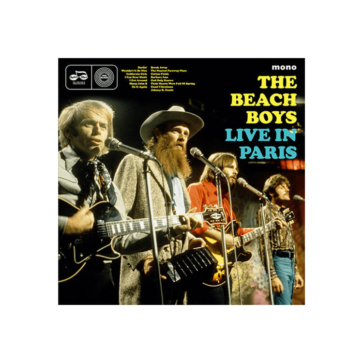 THE BEACH BOYS - Live In Paris 1969 (Vinyl)