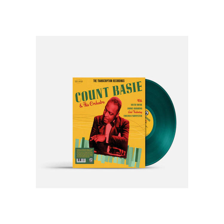 COUNT BASIE & HIS ORCHESTRA - The Transcription Recordings (Limited Transparent Mint Green Coloured Vinyl)