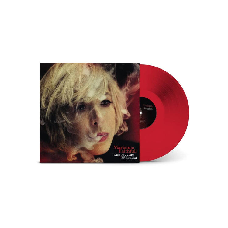 MARIANNE FAITHFULL - Give My Love To London [lp] (Red 180 Gram Vinyl, Gatefold)