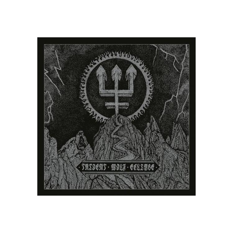 WATAIN - Trident Wolf Eclipse (Silver/white Marbled Vinyl)