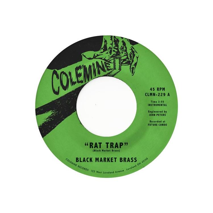 BLACK MARKET BRASS - Rat Trap / Chop Bop [7in] (Purple Swirl Vinyl)