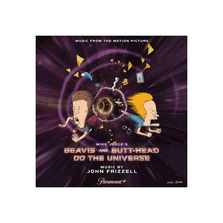 JOHN FRIZZELL - Beavis And Butt-head Do The Universe (Soundtrack) [lp] (Blue Splatter Vinyl, Full-color Fold-out Collectible Poster Insert Featuring A