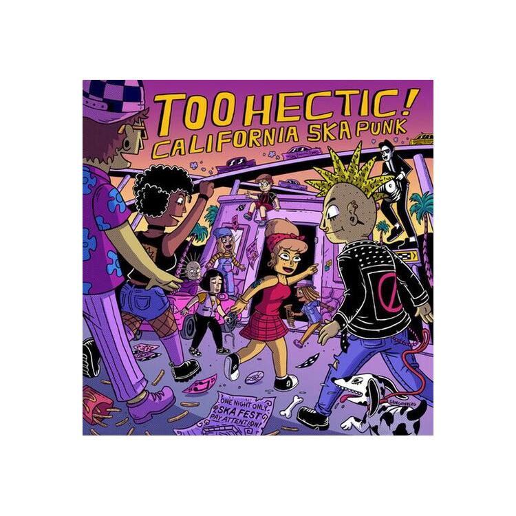 VARIOUS ARTISTS - Too Hectic: California Ska Punk [lp] (Random Color 140 Gram Vinyl)