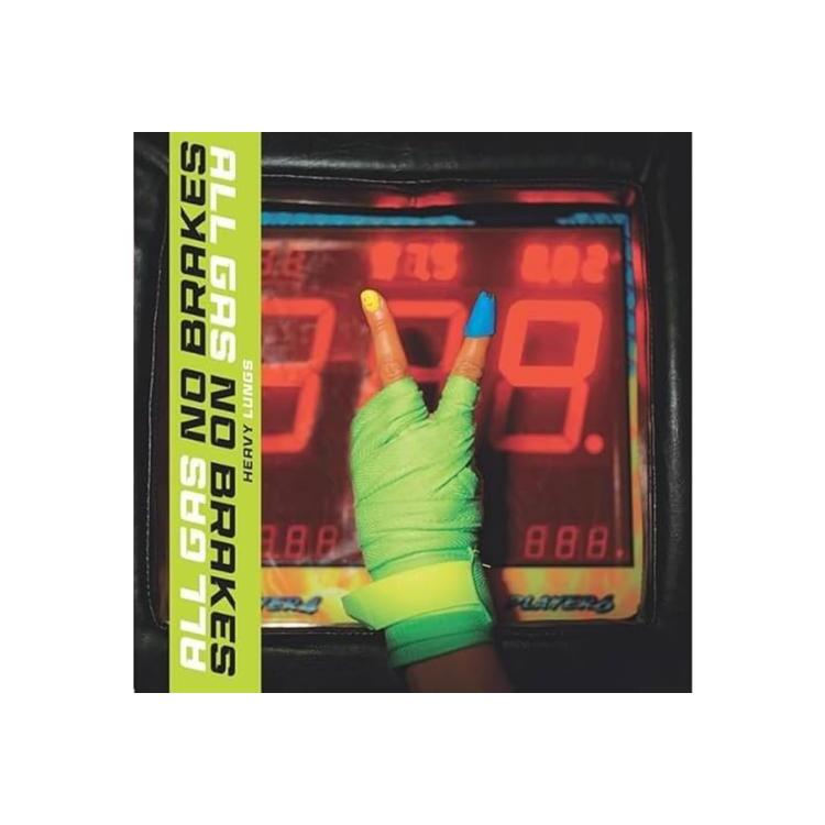 HEAVY LUNGS - All Gas No Brakes (Acid Green Vinyl) (+obi)