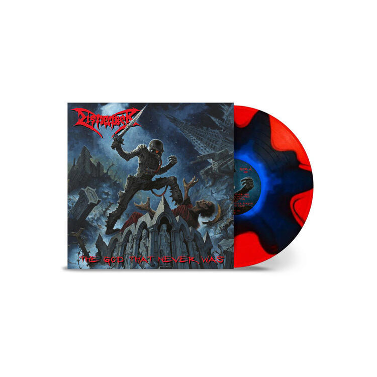 DISMEMBER - God That Never Was [lp] (Blue In Red Split Vinyl, Limited, Indie-retail Exclusive)