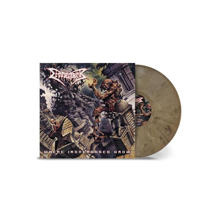 DISMEMBER - Where Ironcrosses Grow [lp] (Sand Marble Vinyl, Limited, Indie-retail Exclusive)