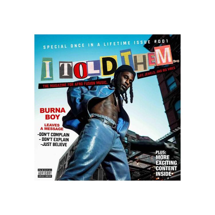 BURNA BOY - I Told Them... [lp]