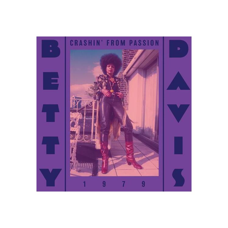 BETTY DAVIS - Crashin' From Passion [lp] (Purple Vinyl, Import)